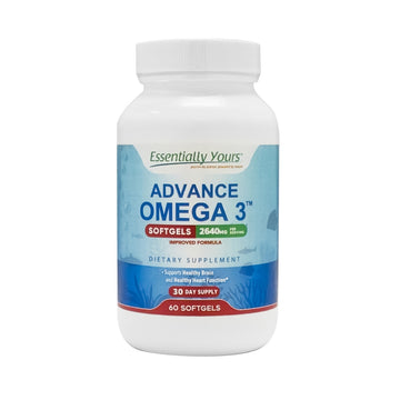 Essentially Yours, Advance Omega 3, Improved Formula, 60 Softgels